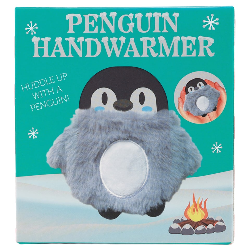 image 1 of Blue Sky Penguin Hand Warmers Christmas Gift