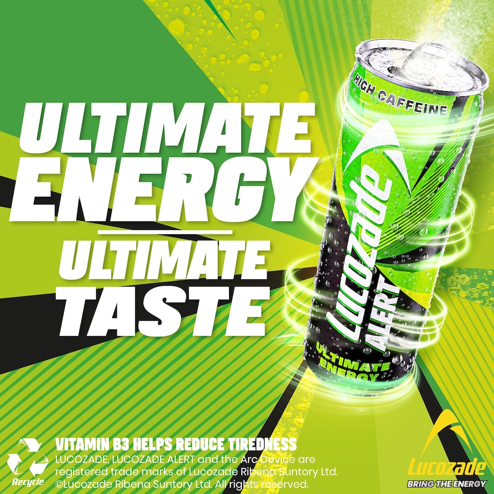 image 1 of Lucozade Alert Ultimate Energy Drink 250ML