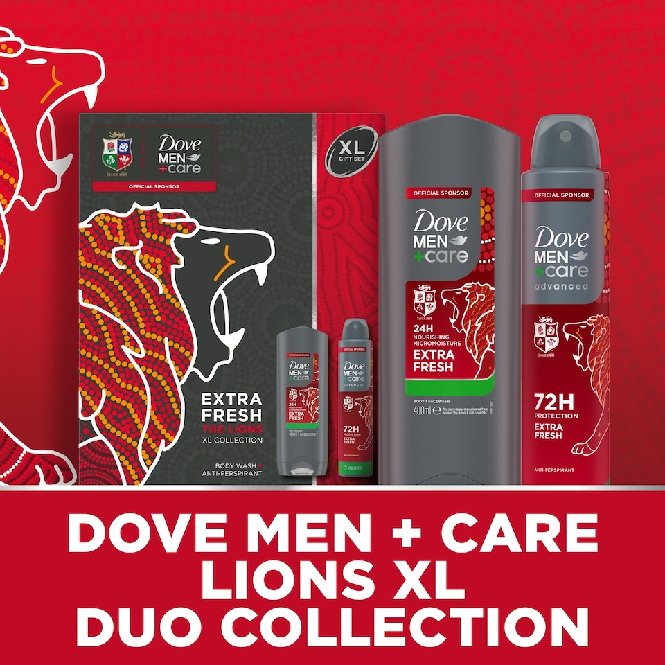 image 1 of Dove Men + Care Lions XL Duo Gift Set 