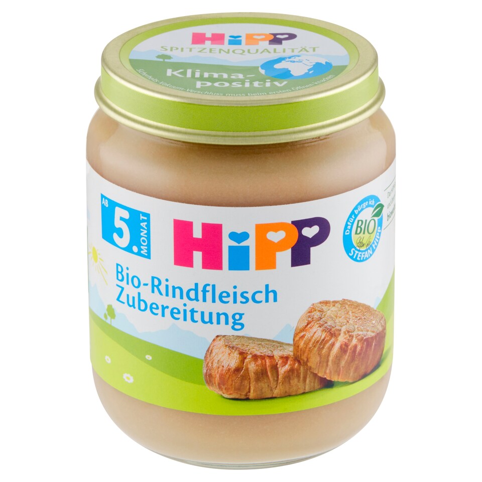 image 1 of HiPP Organic Beef Puree 125g