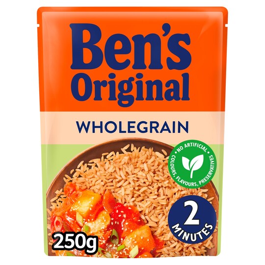 image 1 of Ben's Original Wholegrain Microwave Rice 250G