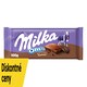 obrázok 1 z Milka Oreo Choco mliečna čokoláda z alpského mlieka s kakaovými sušienkami a kakaovou náplňou 100 g