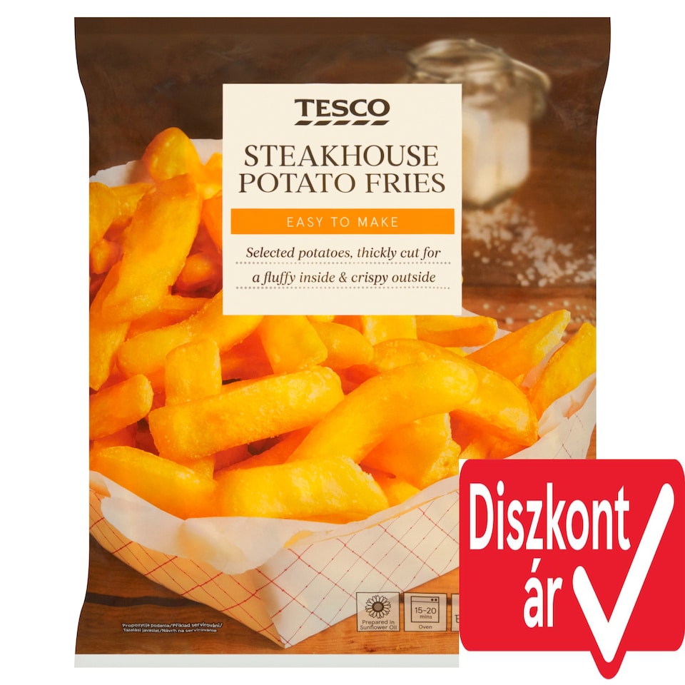 Tesco Steakhouse Potato Fries 1 kg