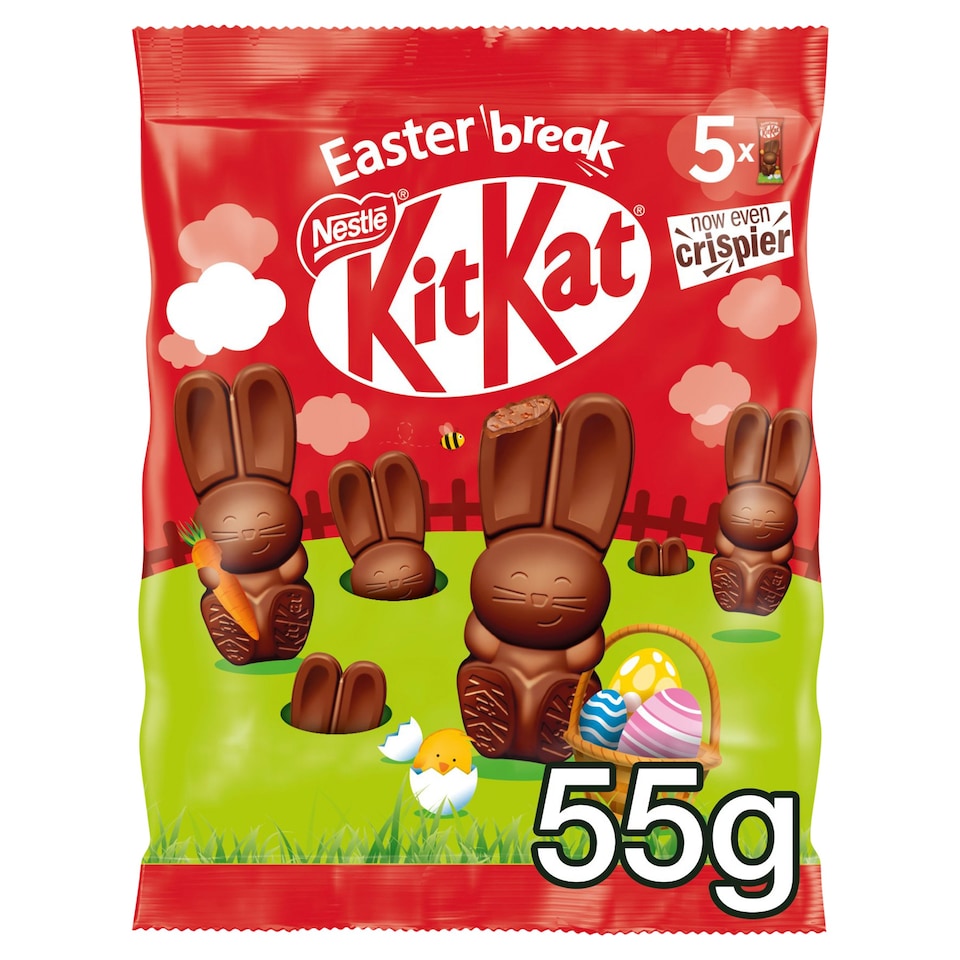 image 1 of Kit Kat Milk Chocolate Mini Bunnies 55G