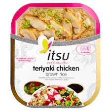 Itsu Teriyaki Chicken Brown Rice 395g