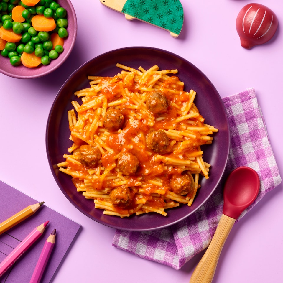 image 1 of Little Dish Spaghetti & Meatballs 200G