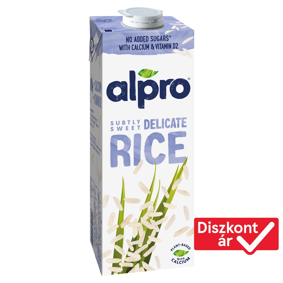 Alpro Low-Fat Rice Drink with Added Calcium and Vitamins 1 l