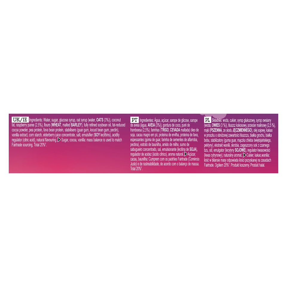 image 1 of Ben & Jerry's Bohemian Raspberry Non Dairy Ice Cream 465ml