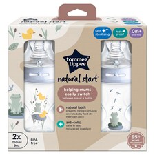Tommee Tippee Closer To Nature Decorative Bottles 260Ml X2