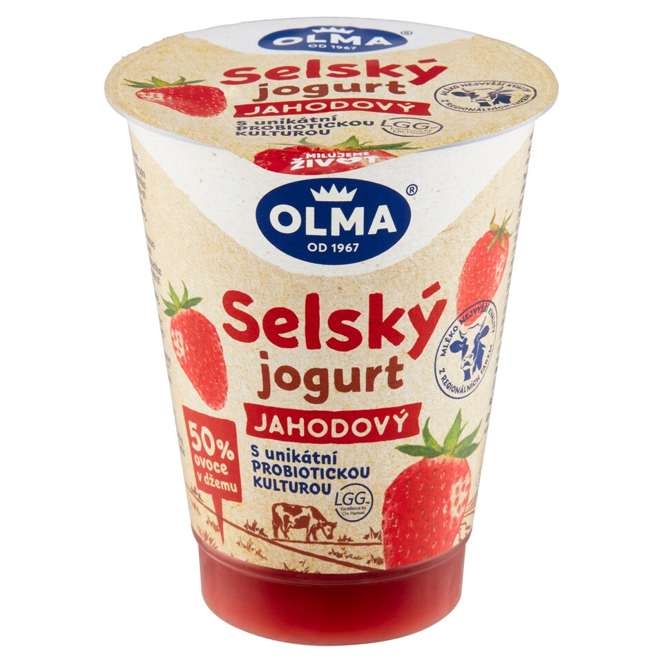 Obrázek 1 pro produkt Olma Selský jogurt 180g
