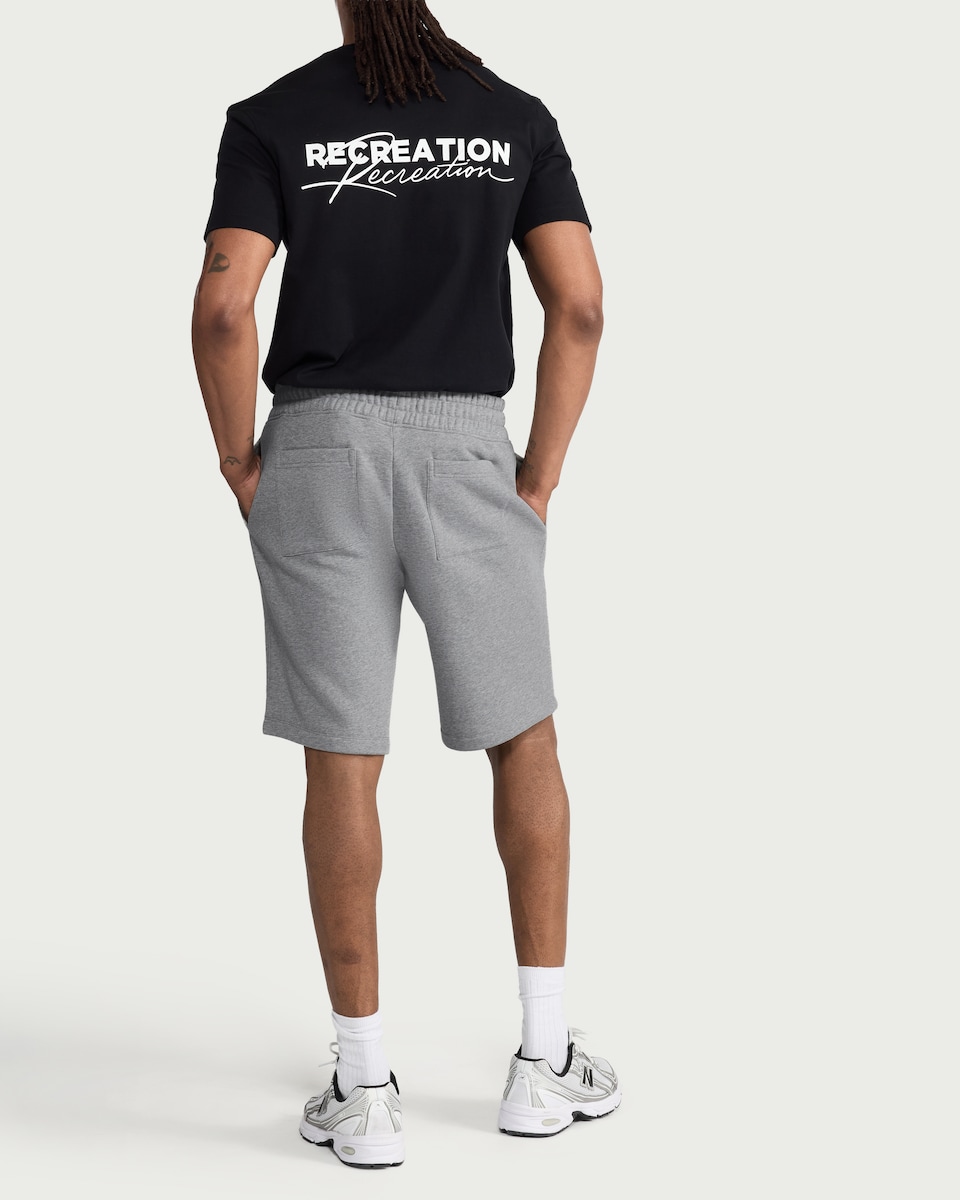 image 1 of F&F Active EVERYHOUR Cotton Rich Shorts in Grey