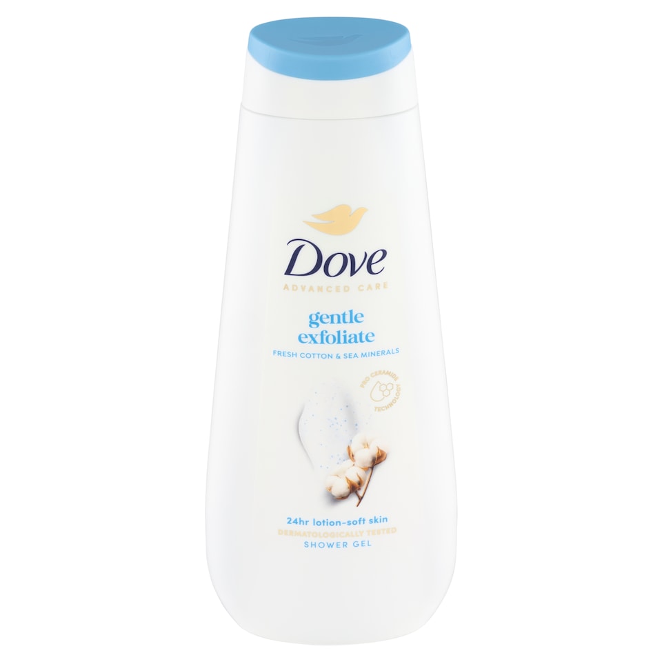 image 1 of Dove Advanced Care Gentle Exfoliate Shower Gel 400 ml