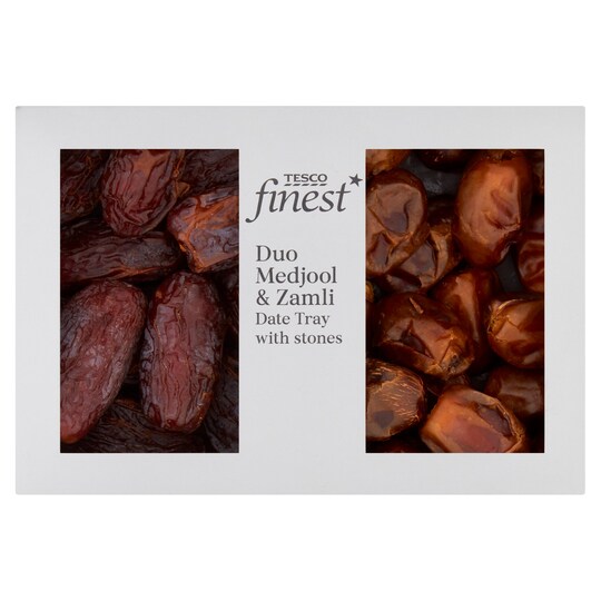 Tesco Finest Medjool & Zamli Dates 400G Tesco Groceries