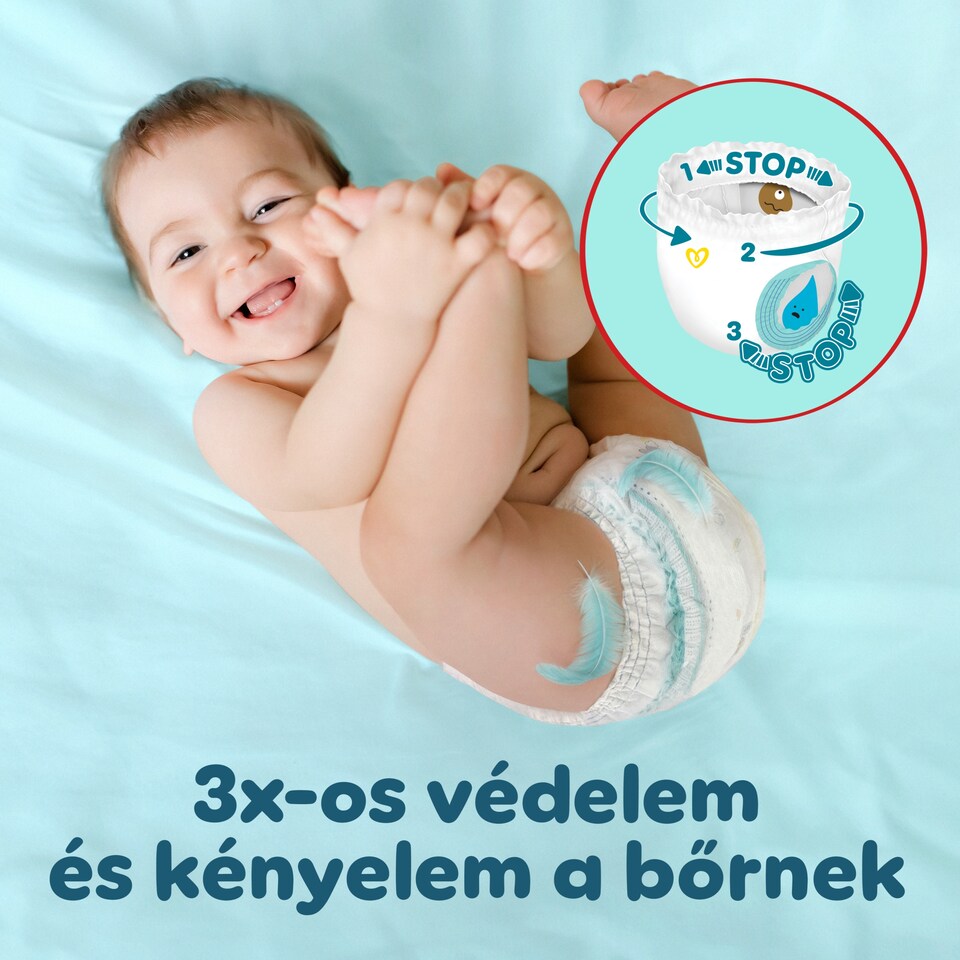 Pampers Premium Care Bugyipelenka, Méret: 3, 70 db, 6kg-11kg 1. kép
