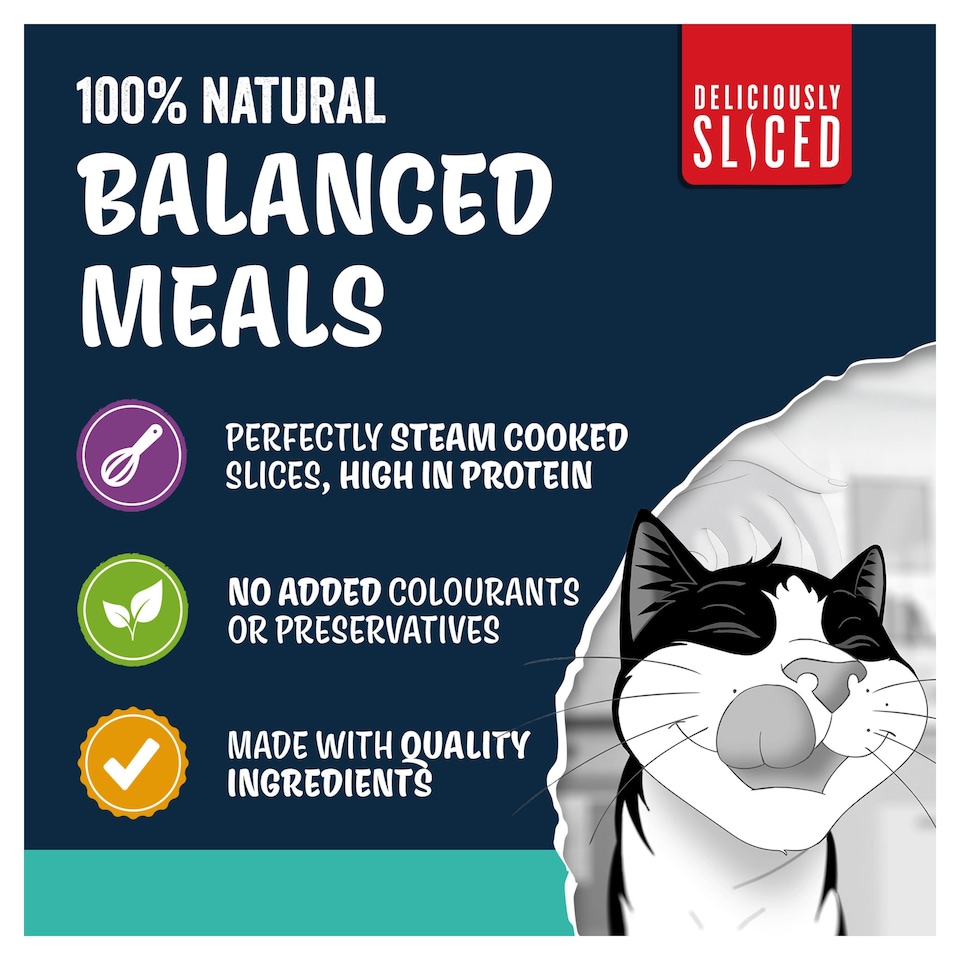image 1 of FELIX Deliciously Sliced Fish Selection in Jelly Wet Cat Food 12x80g