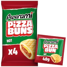 Peperami Pizza Buns Hot 4X40g