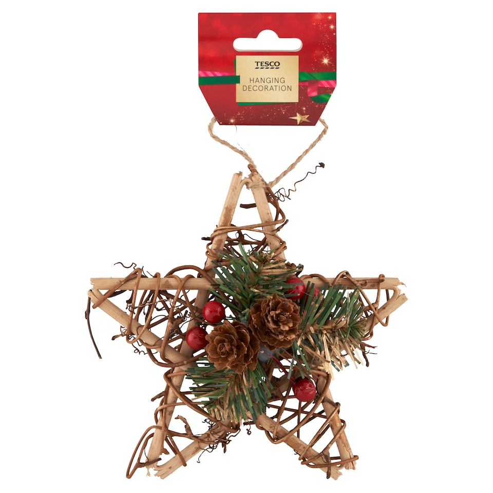 Tesco Hviezda ratanová závesná