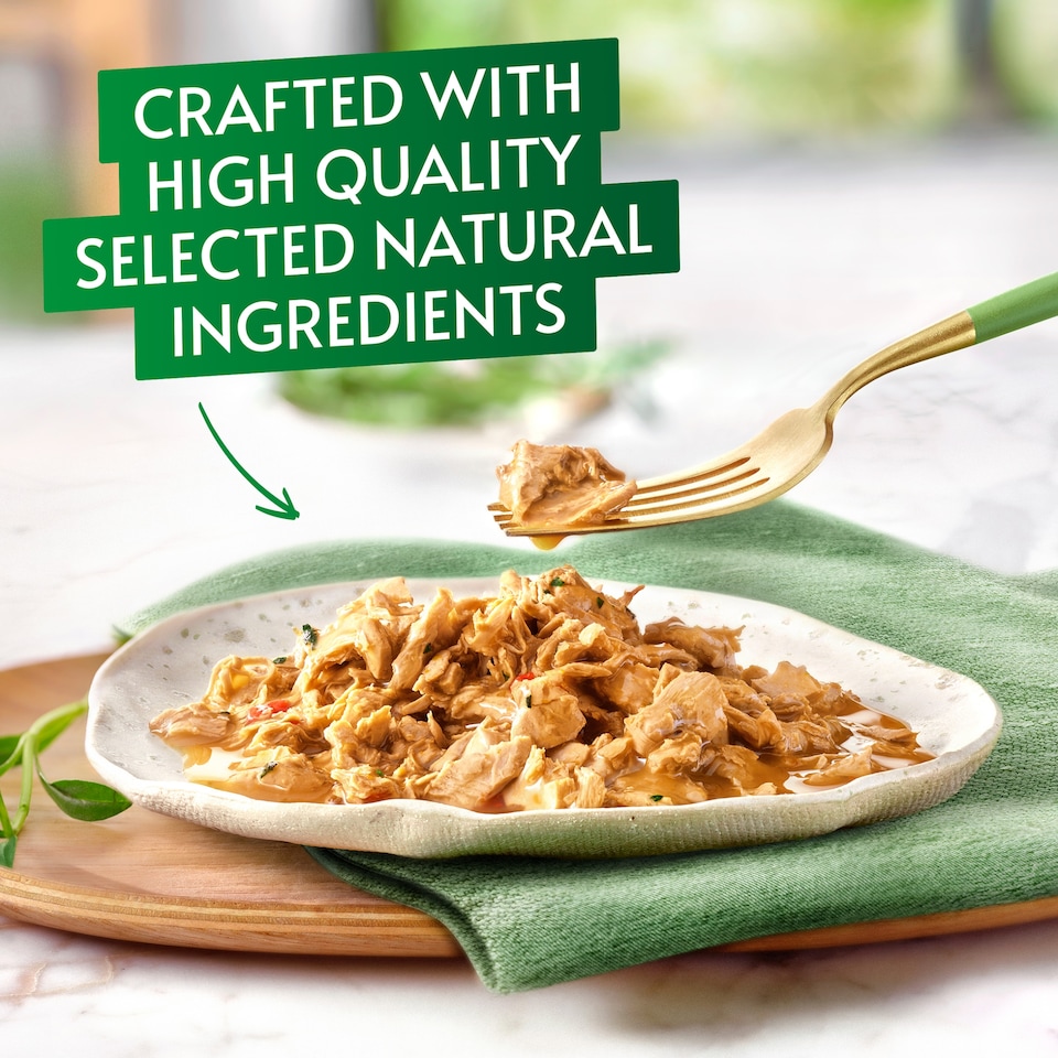 image 1 of GOURMET Nature's Creations Poultry Wet Cat Food 8x85g