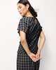 image 4 of F&F Checked Co-ord Blouse in Multi Black