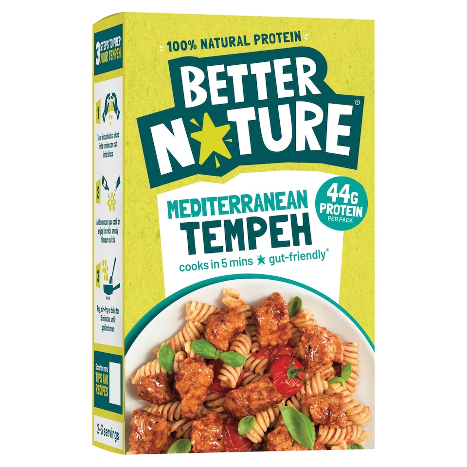 image 1 of Better Nature Mediterranean Tempeh 220g