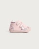 image 1 of F&F Baby Double Strap Touch Fastening Pre Walker Shoes in Pink