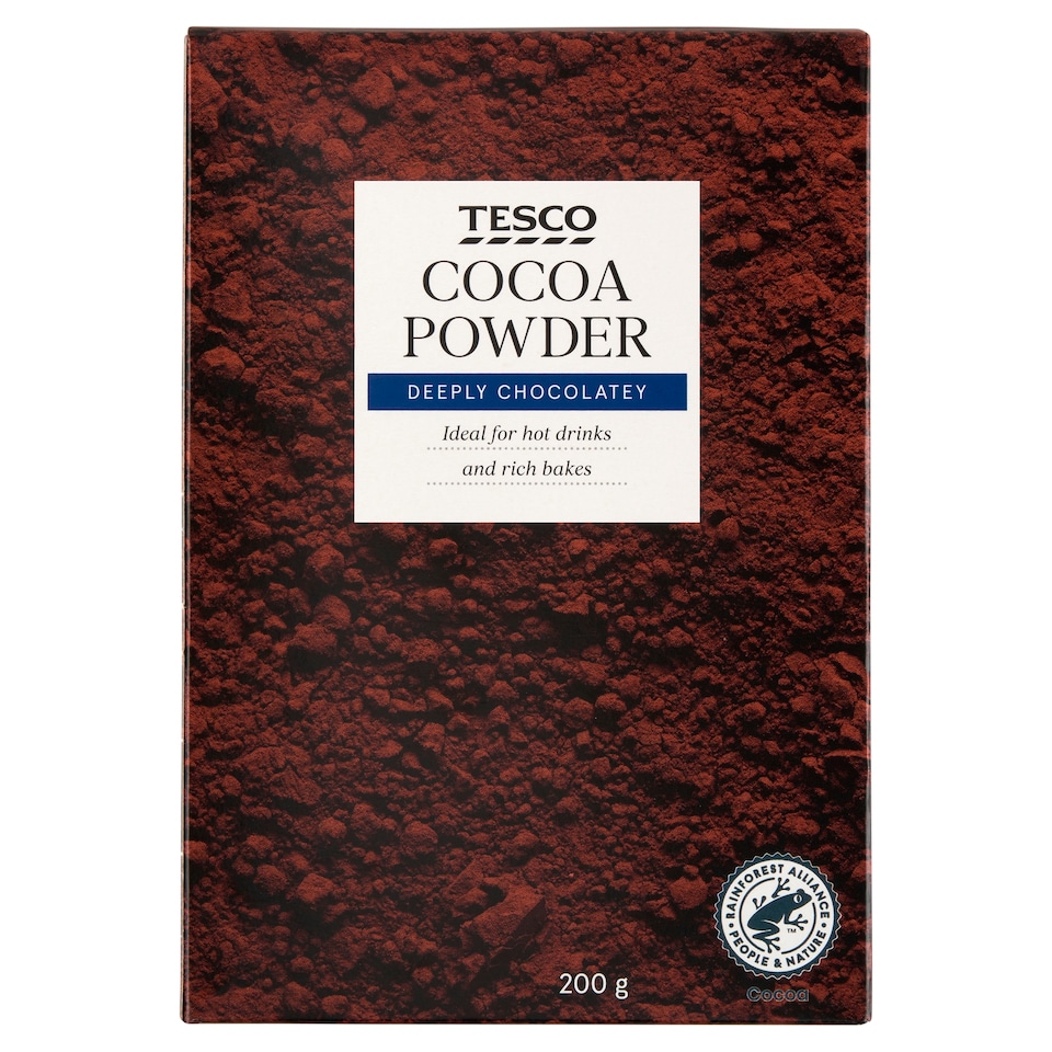 Tesco Reduced Fat Cocoa Powder 200g