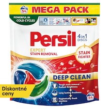 Persil Discs 4in1 Expert Stain Removal dávkovaný prací prostriedok 54 praní 918 g