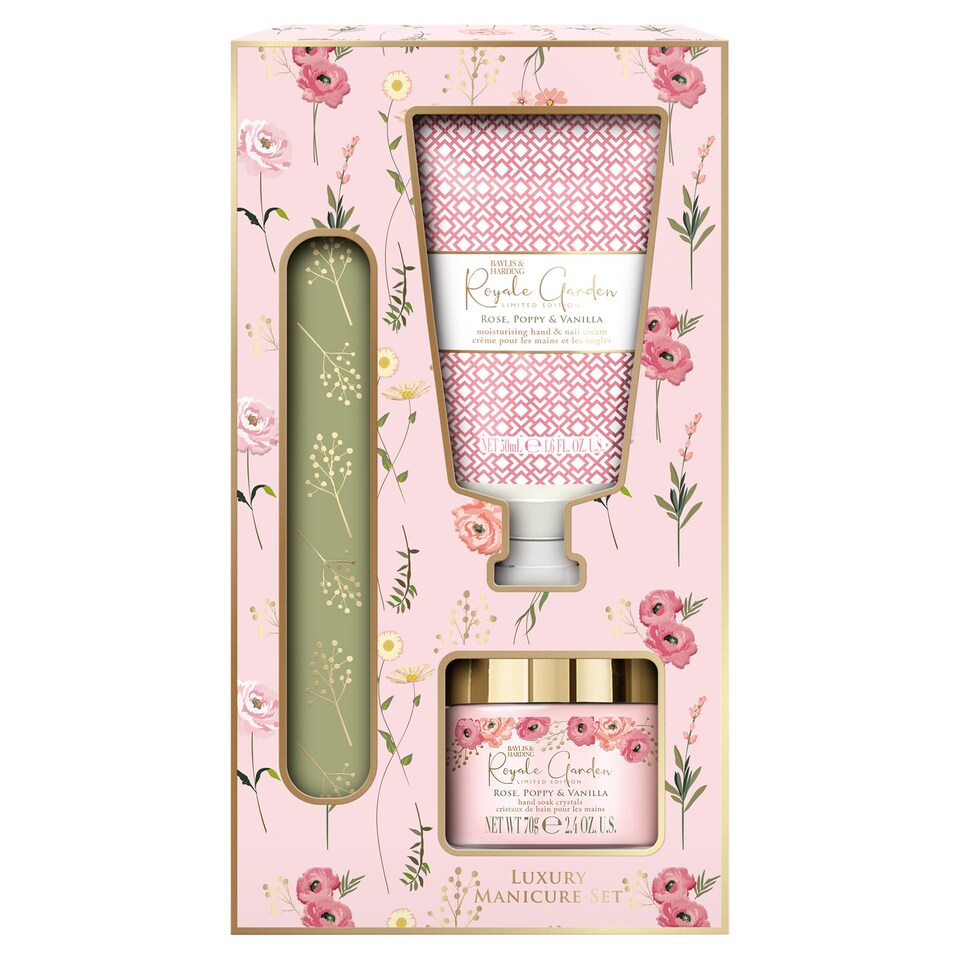 image 1 of Baylis & Harding Royale Garden Luxury Manicure Gift Set