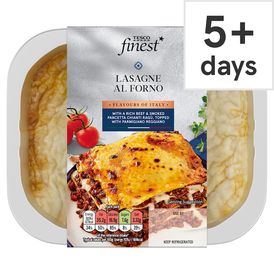image 1 of Tesco Finest Lasagne Al Forno 400g