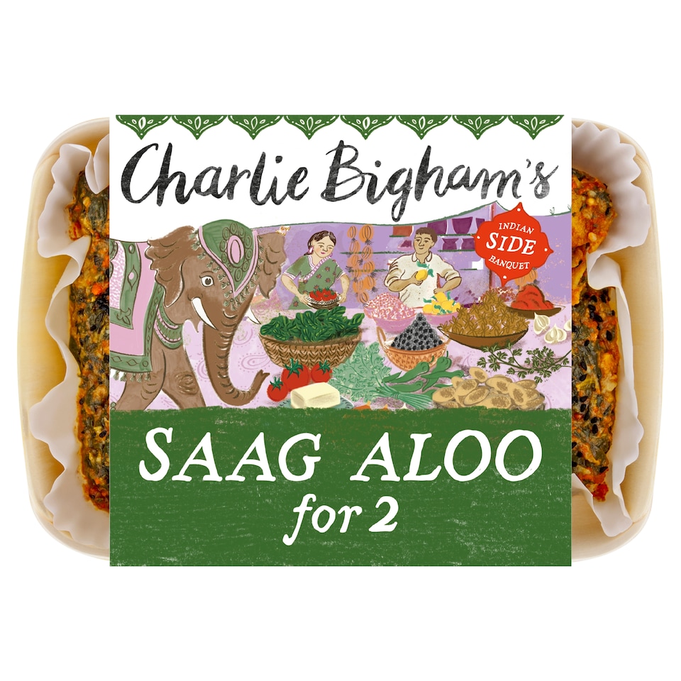 Charlie Bigham's Saag Aloo 400g