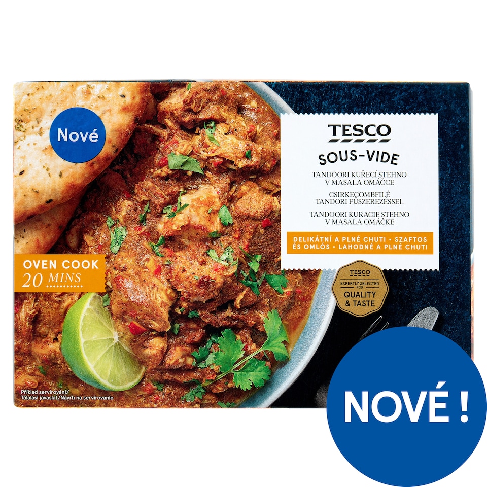 Tesco Sous-Vide Tandoori Chicken Thigh in Masala Sauce 500g