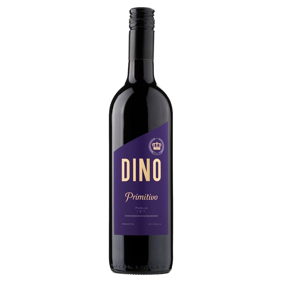 Dino Puglia Indicazione Geografica Tipica Primitivo Dry Red Wine 750ml