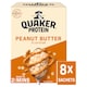 image 1 of Quaker High Protein Peanut Butter Porridge Sachets Oat So Simple 8x43g