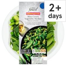 Tesco Finest Miso Green Vegetable Medley 220g 