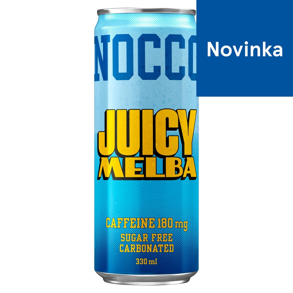 Nocco Juicy Melba sýtený nápoj obohatený o BCAA 330 ml