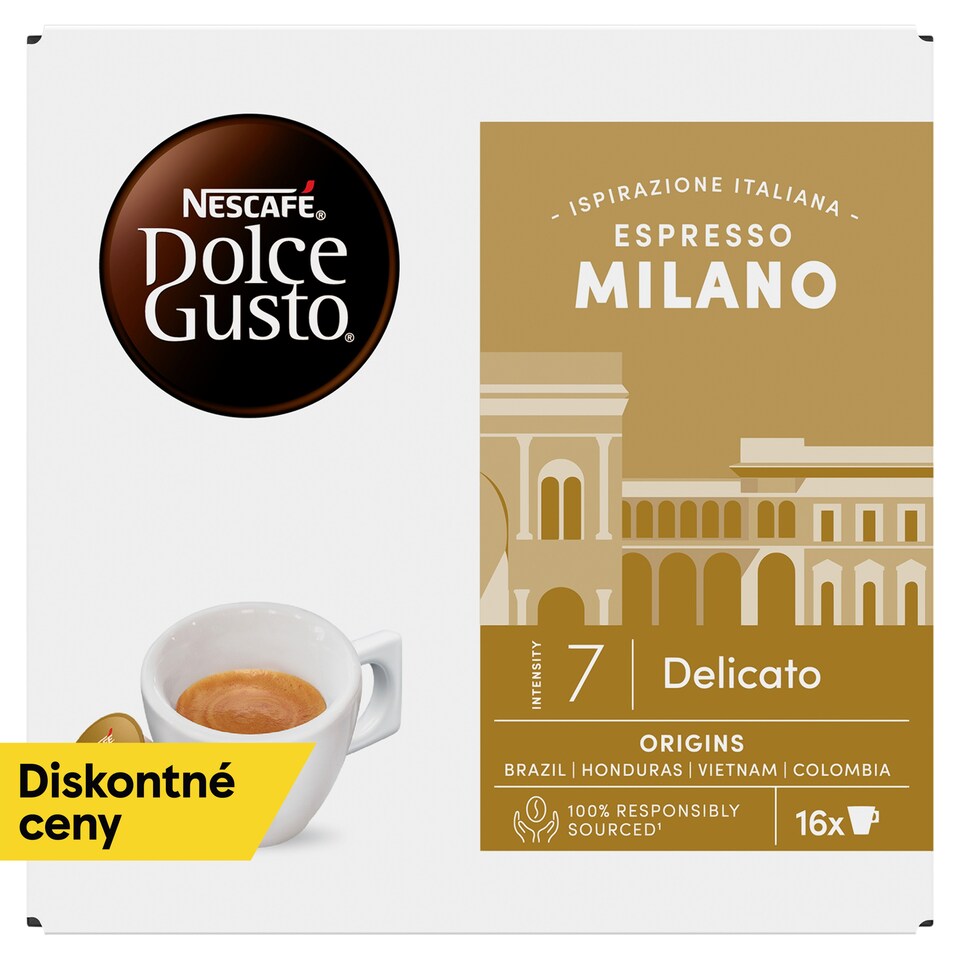 obrázok 1 z NESCAFÉ Dolce Gusto Espresso Milano - káva v kapsulách - 16 kapsúl v balení