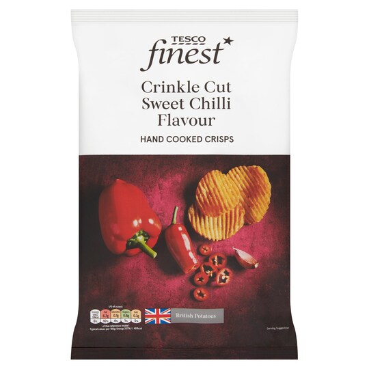 Chilli And Lemon Crisps Tesco