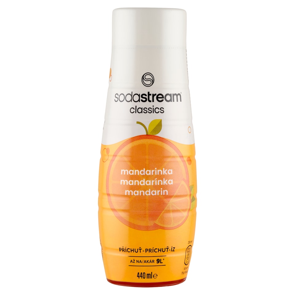 Sodastream Classics ízesített italkoncentrátum mandarinlével sűrítményből 440 ml 