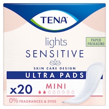 TENA Light Sensitive Ultra Pads Mini 20 Pack
