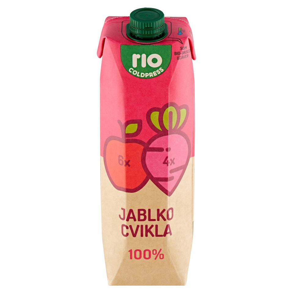 obrázok 1 z Rio Cold Press 100% jablko cvikla 1 l