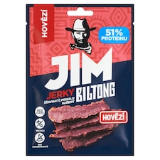 Jim Jerky Biltong sušené hovězí maso 20g