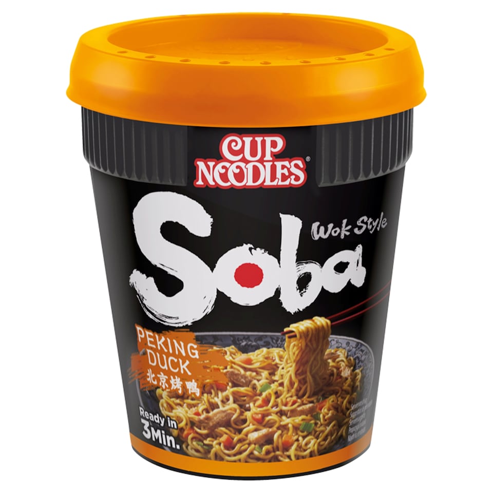 image 1 of Nissin Cup Noodles Soba Wok Style Instant Noodles - Peking Duck 87g