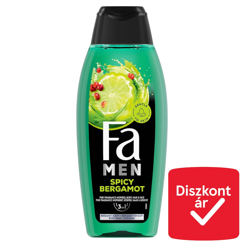  Fa Men Spicy Bergamot tusfürdő 400 ml