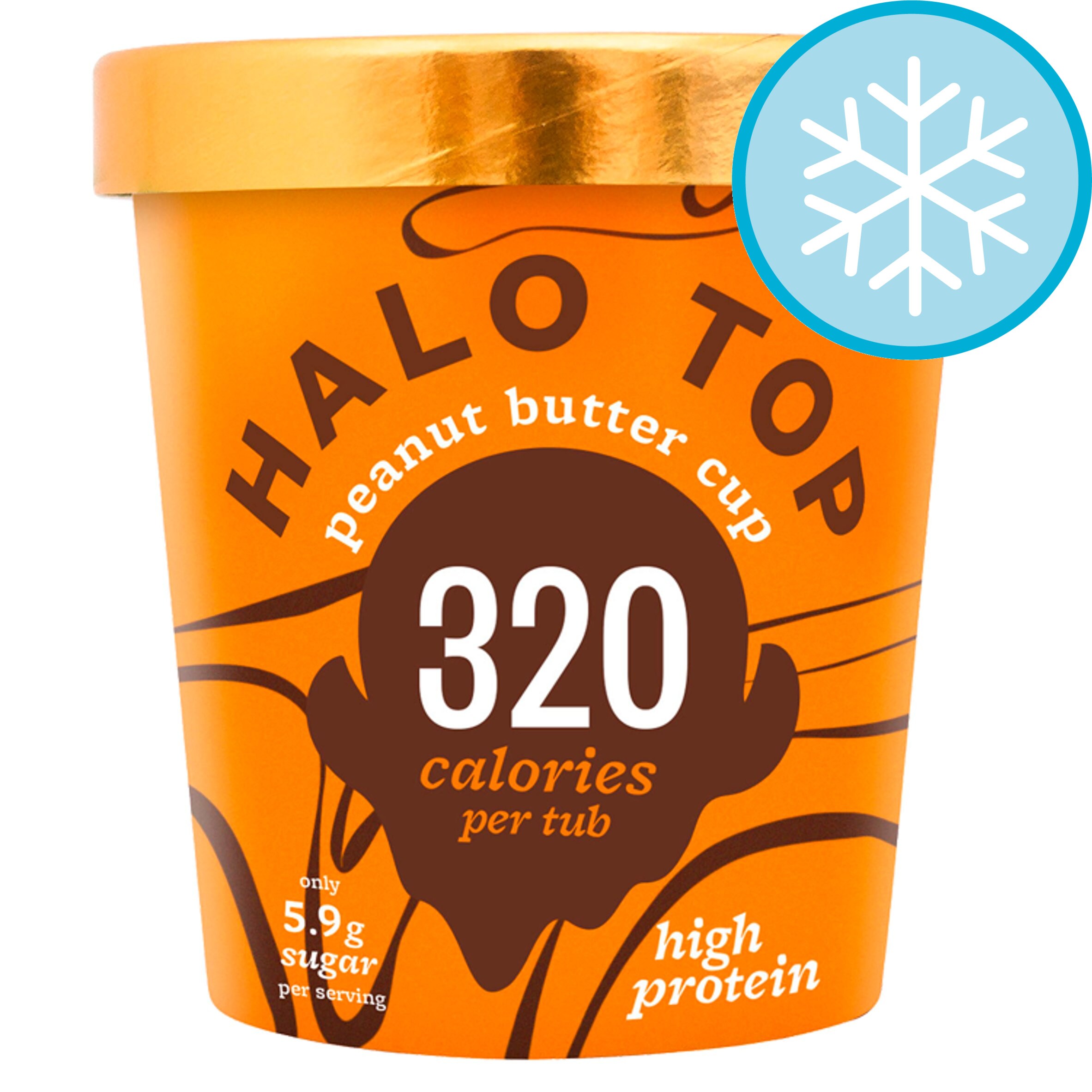 Halo Top Peanut Butter Cup Ice Cream 