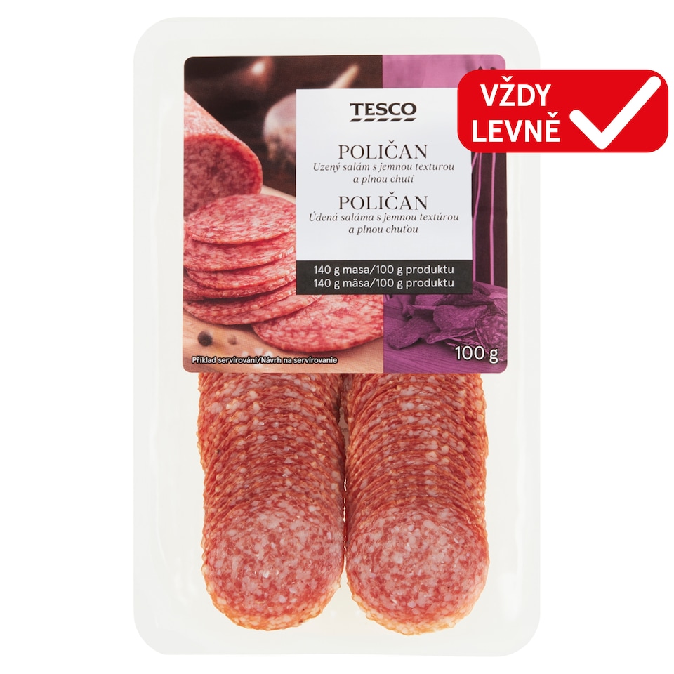 Tesco Poličan 100g