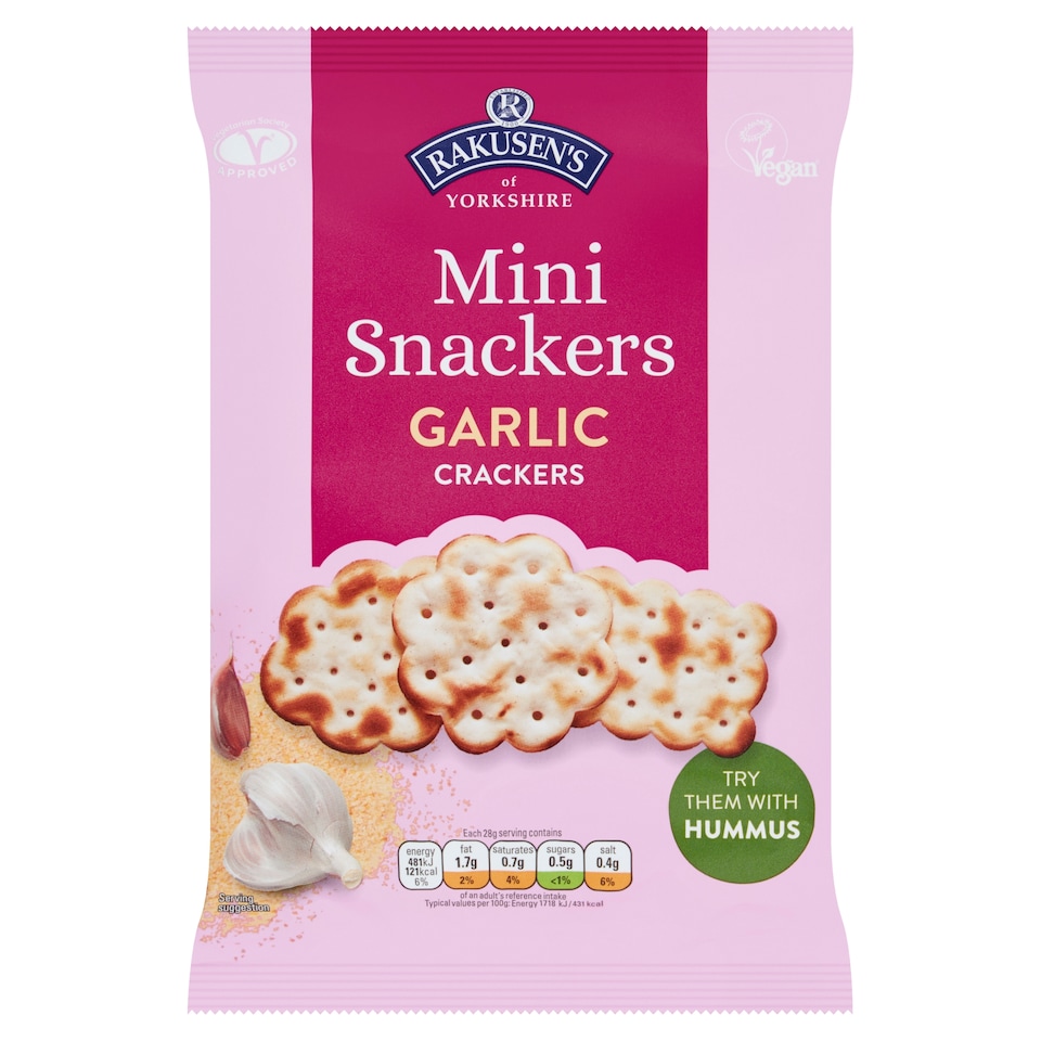 Rakusens Garlic Mini Snackers 85G