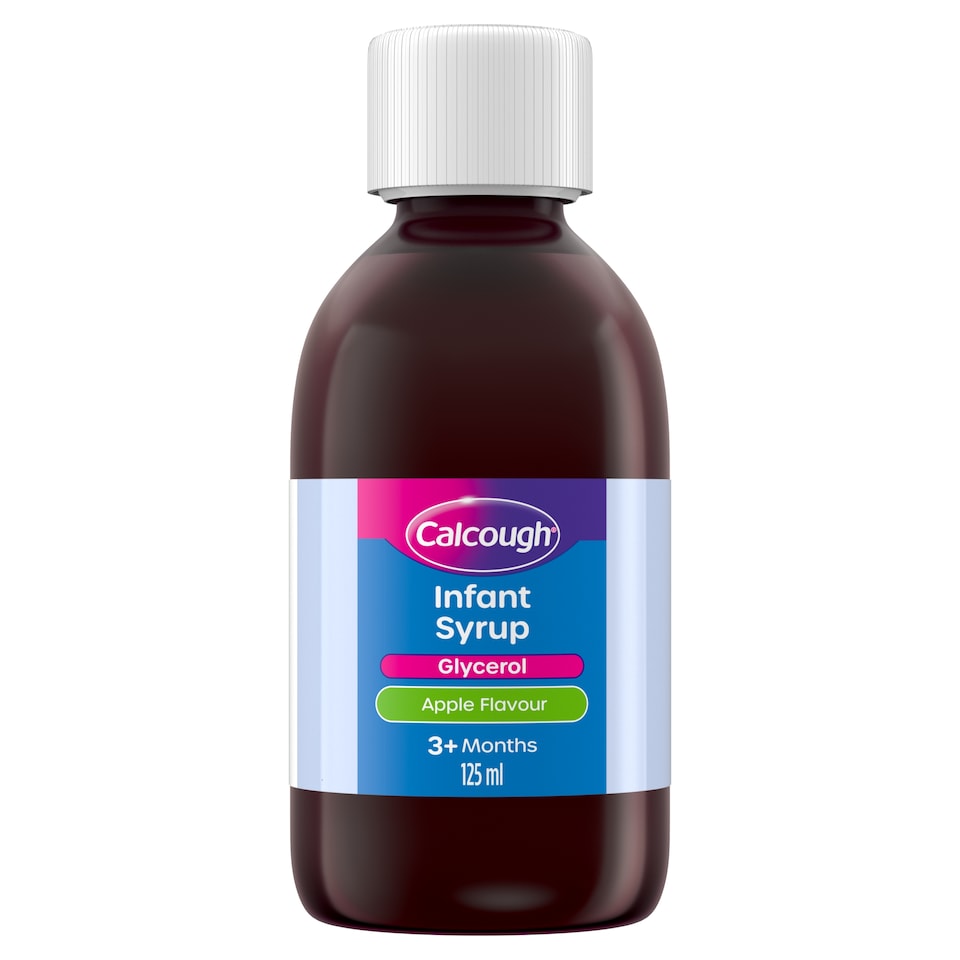 image 1 of Calcough Infant Tickly Cough Apple 125Ml