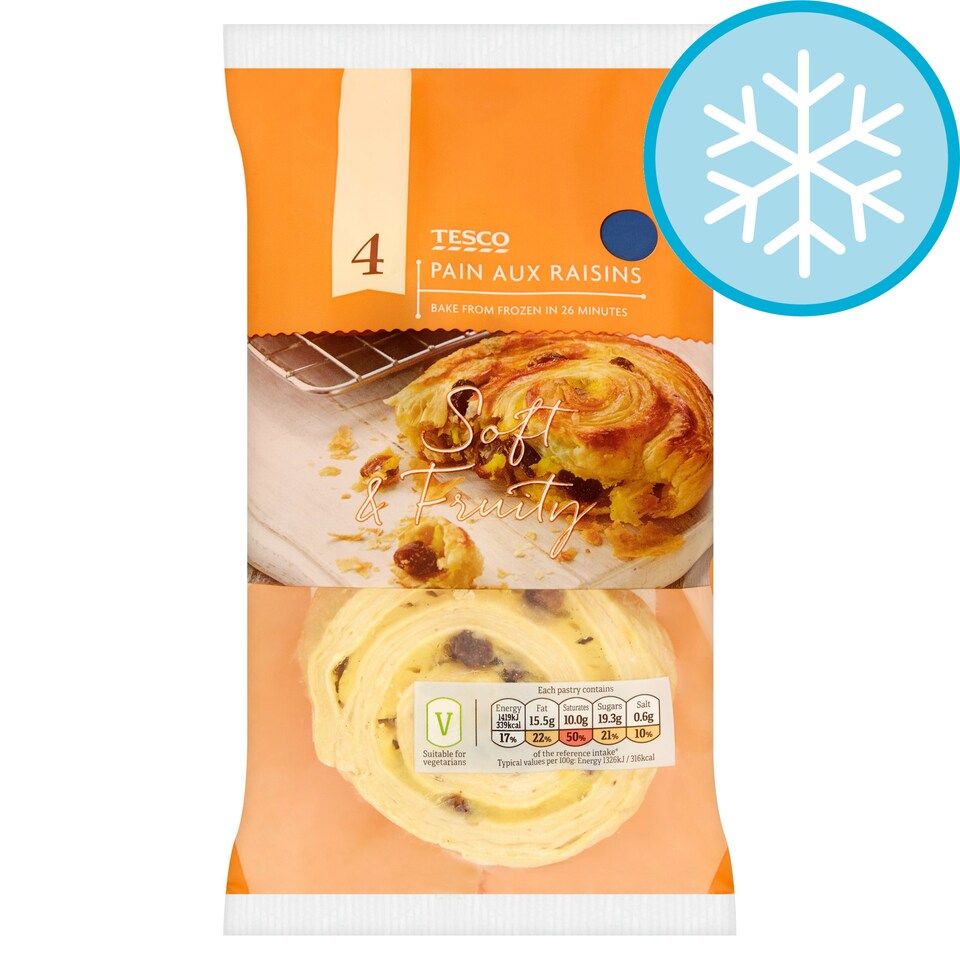 Pain Aux Raisins 480G .