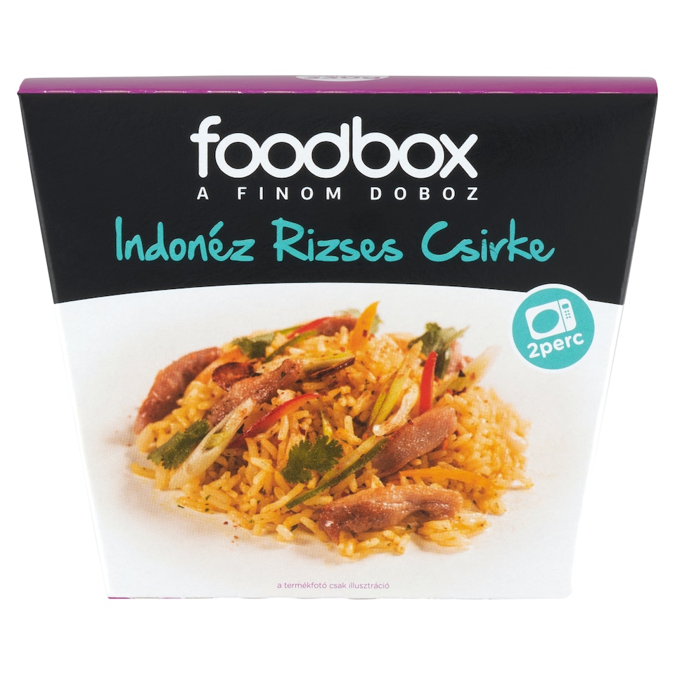Foodbox indonéz rizses csirke 330 g