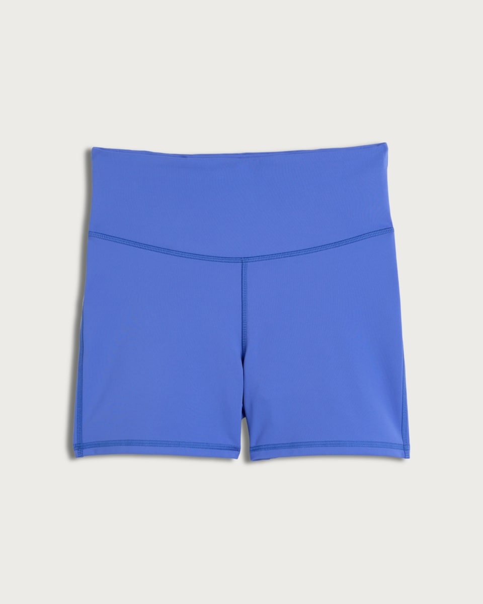 image 1 of F&F Active EVERYHOUR High Waisted Cycling Shorts in Blue